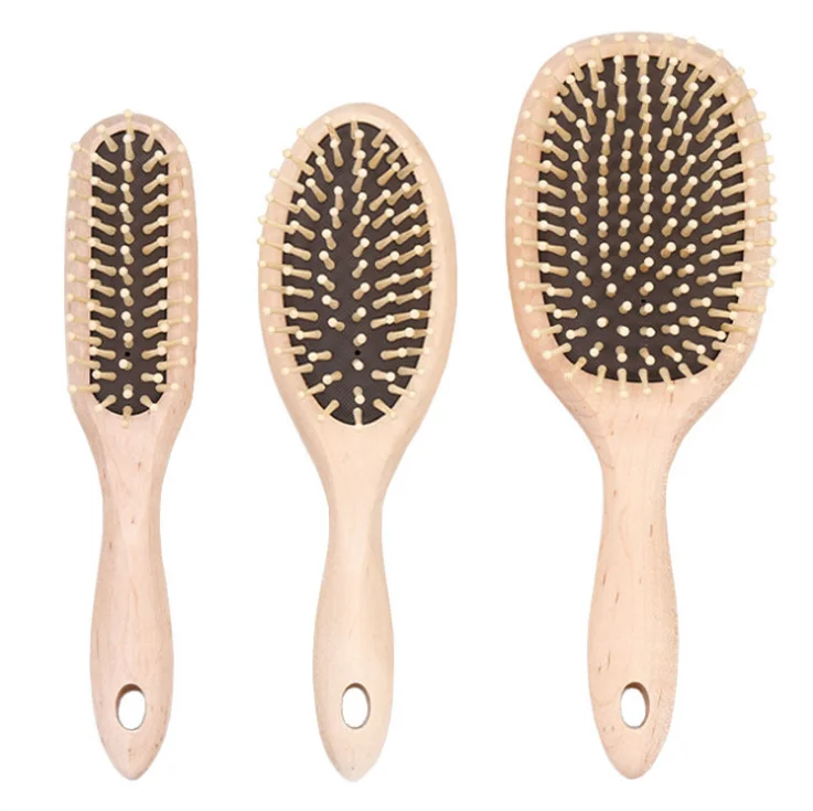 Wooden Head Massage Hair Care Massage Comb Wholesale