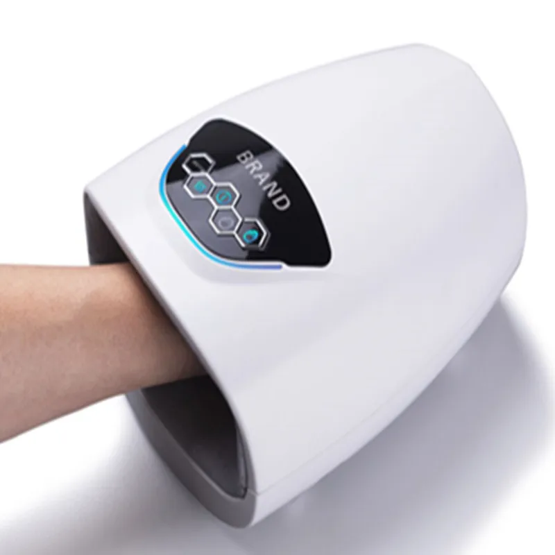 OEM Hand Massager with Heat Women Rechargeable Kneading Massage Finger Numbness Air Compression Cordless Electric Hand Massager