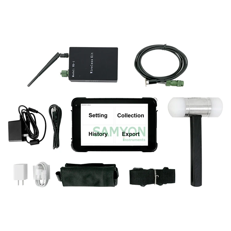 LPT-EV Testing Integrity Tester Pile Analyzer Electronic OEM 4K ASTM High-contrast Touch Screen Display 1 Year,3 Years CN;BEI