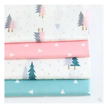 Korean  cartoon Cloud pine printed cloth baby baby bag quilt quilt cover pillow cover all cotton fabric