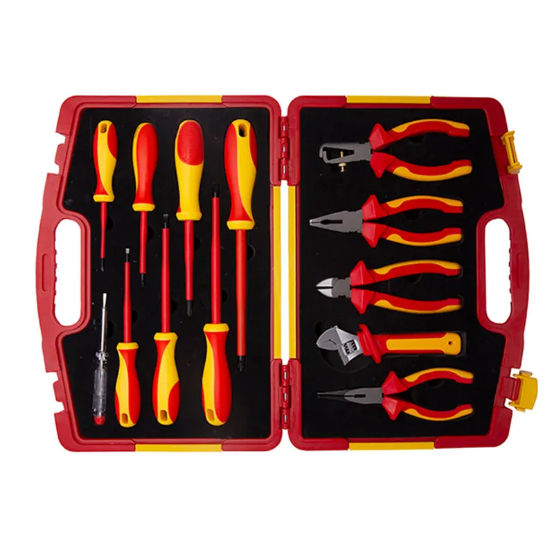 WEDO VDE AC 1000V Insulated Tools Set-13pcs Screwdriver Pliers Set Magnetic