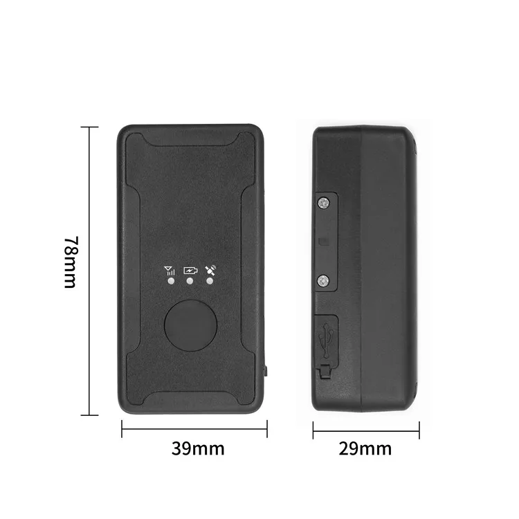 Free App Vibration Alarm Over Speed Alarm Mini Anti-theft Real-time Tracking SOS Button 4g GPS Tracker  GPS Car