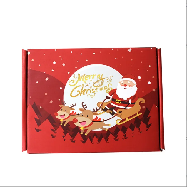 wholesale custom airplane corrugated paper gift box modern novel design festival gift box foldable printed christmas gift box