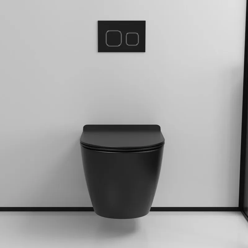 Factory Supplier Cheap Bathroom Creamic Sanitary Ware One Piece Watermark Toilet Set Bathroom Ceramic Wall-hung Toilet with CE