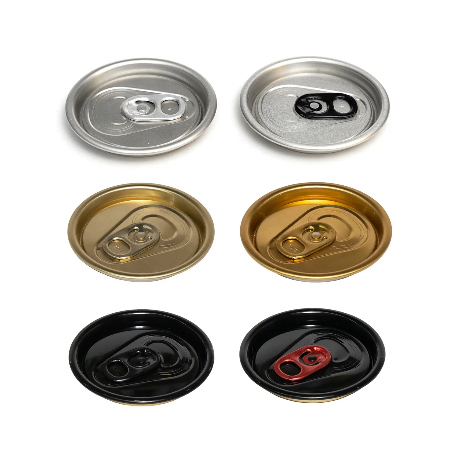 113 200 202 Aluminum Cap Easy Open Pop Can Lid PET Bottle ring Pull Can Lid