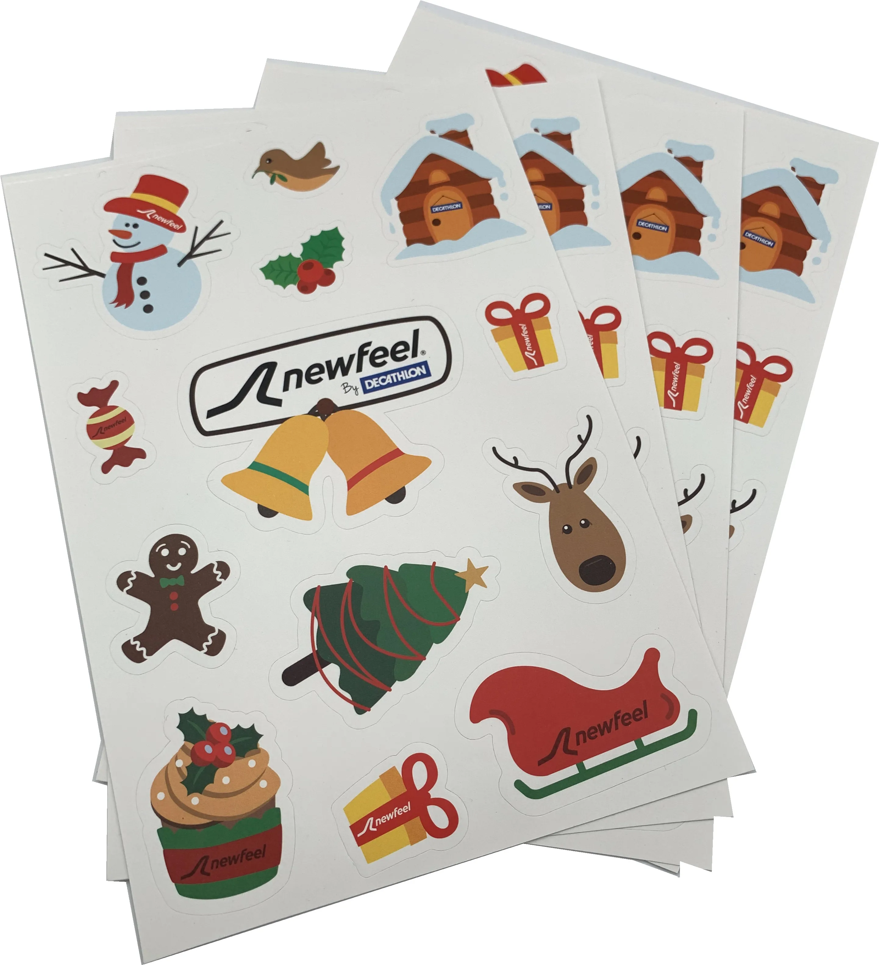 
Custom Adhesive Paper Matte Kiss Cut Label Sticker Sheet for Kids 