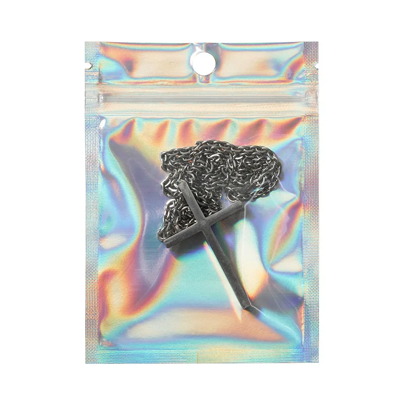 China Supplier Custom Printed Laser Film Superior Zipper Bags Packaging Bags