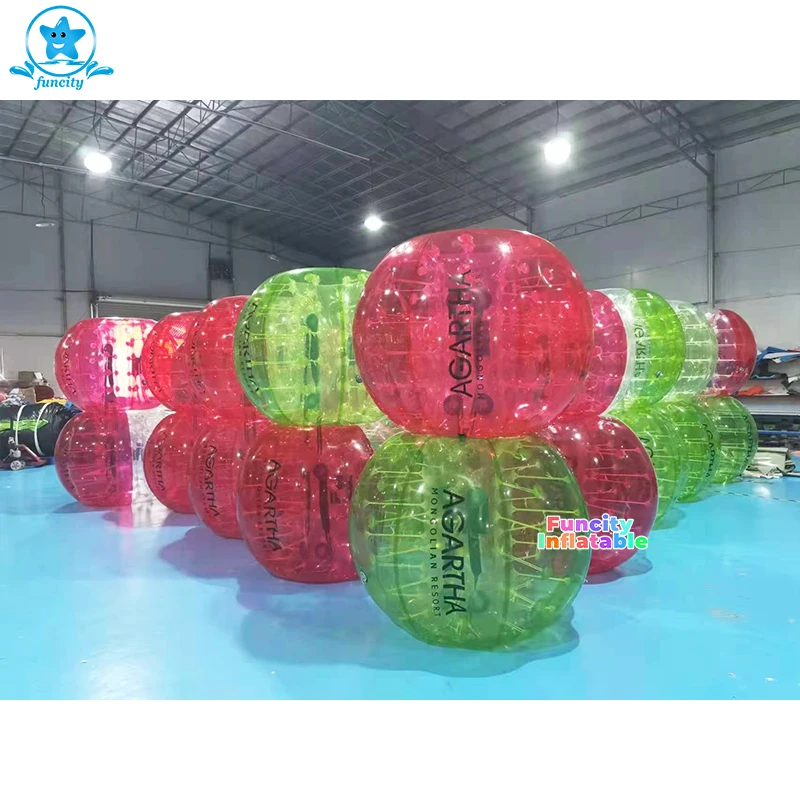 Outdoor Inflatable Bubble Football Soccer Bubble Human Body Bumper Ball Inflatable Bumper Ball For Sale