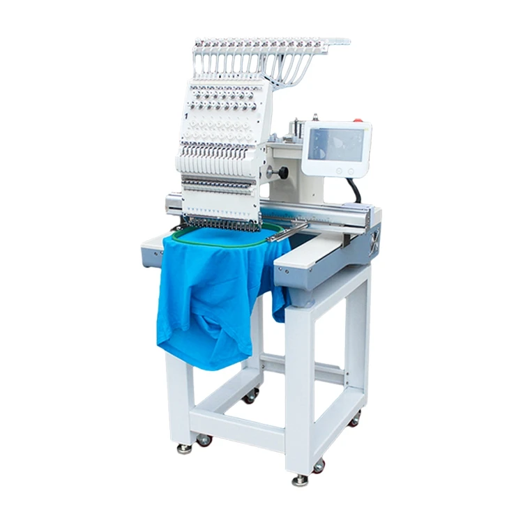 High Quality China 12 Head Computer Ultrasonic Industrial Automatic Embroidery Machine With Lazor Cutting