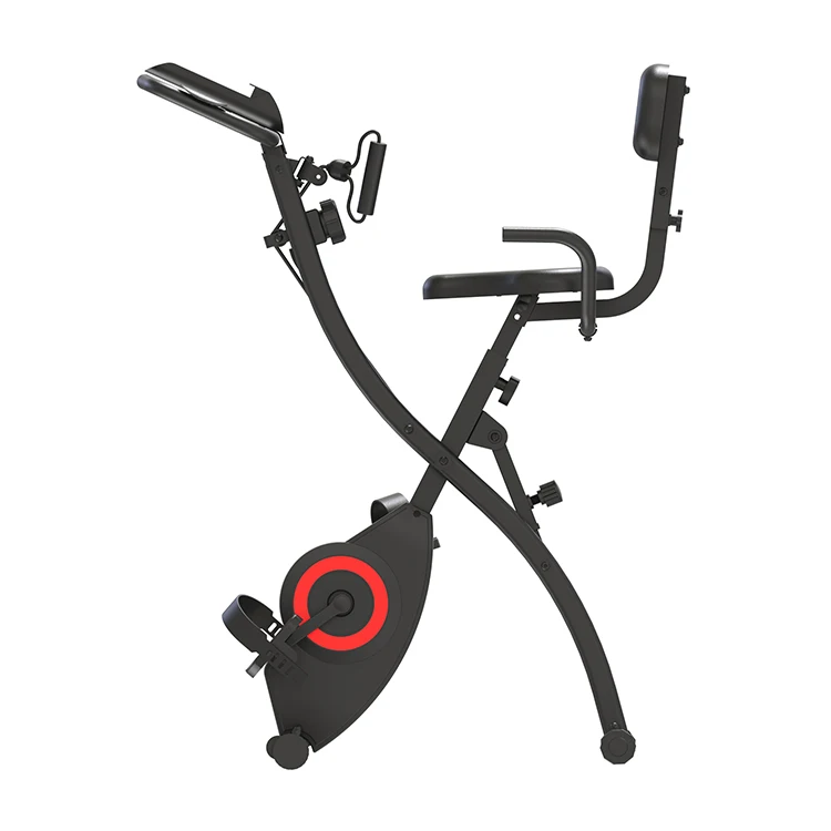 Maketec Foldable Exercise Bike With Desk Spinning Indoor Exercise Fit Bike Foldable Exercise X Bike