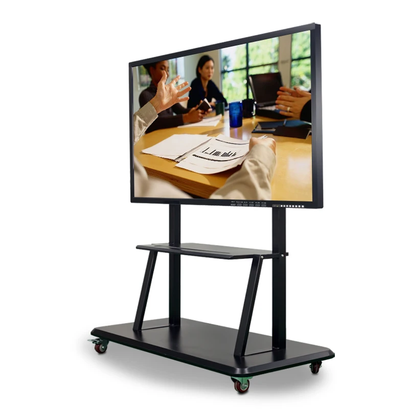 Factory Wholesale 65 Inch Wireless Projection Conference Whiteboard Interactive Intelligent Screen Touch Flat Panel
