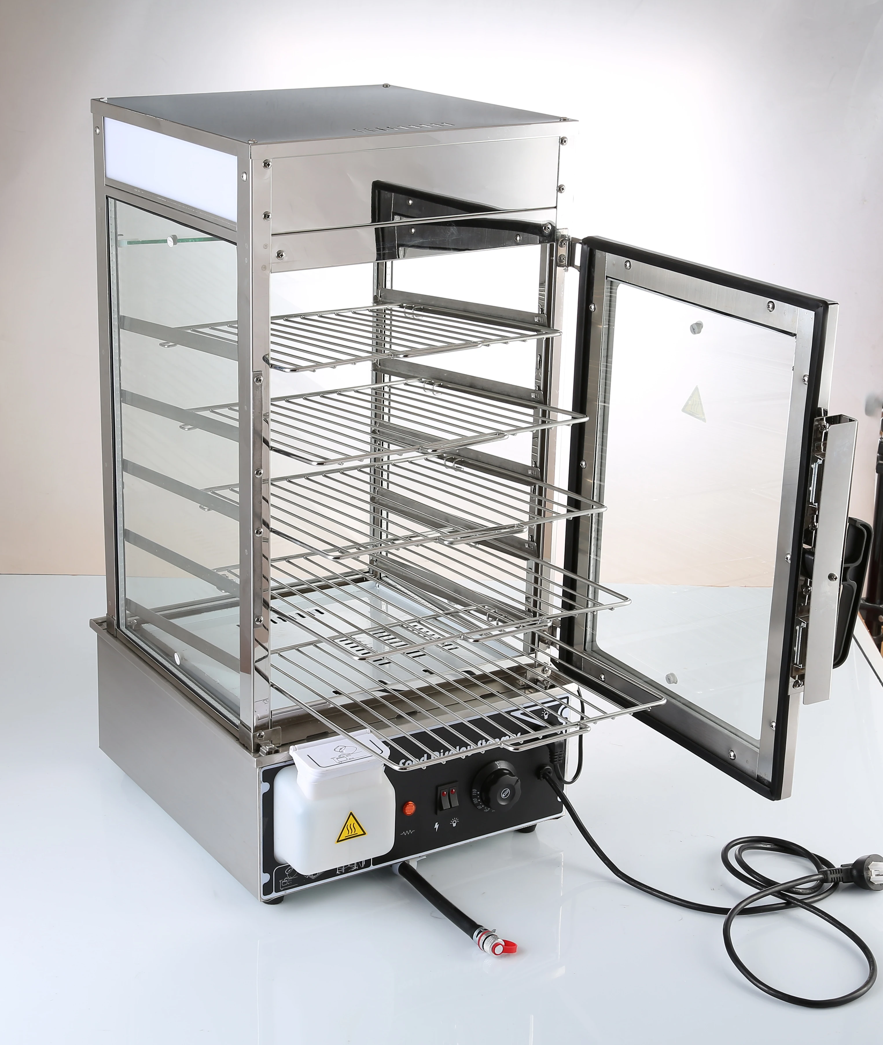 Commercial convenience store steamed bun machine insulation display cabinet food insulation, CE certified