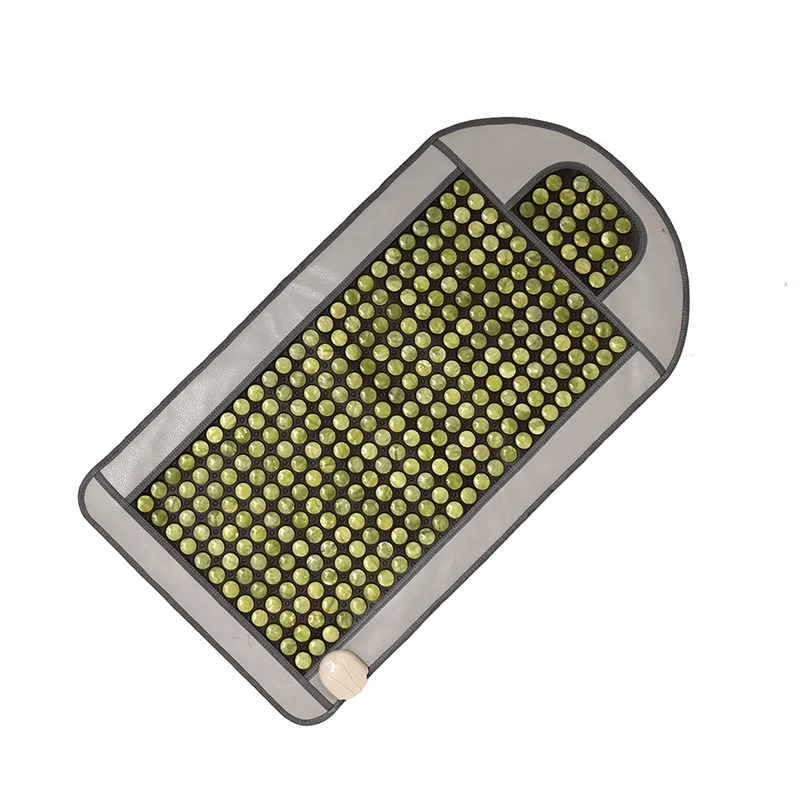 Large Size Slimming Heating Burning Fat far Infrared Therapy Waist  Jade Stone Belt Infrared Massager Belt