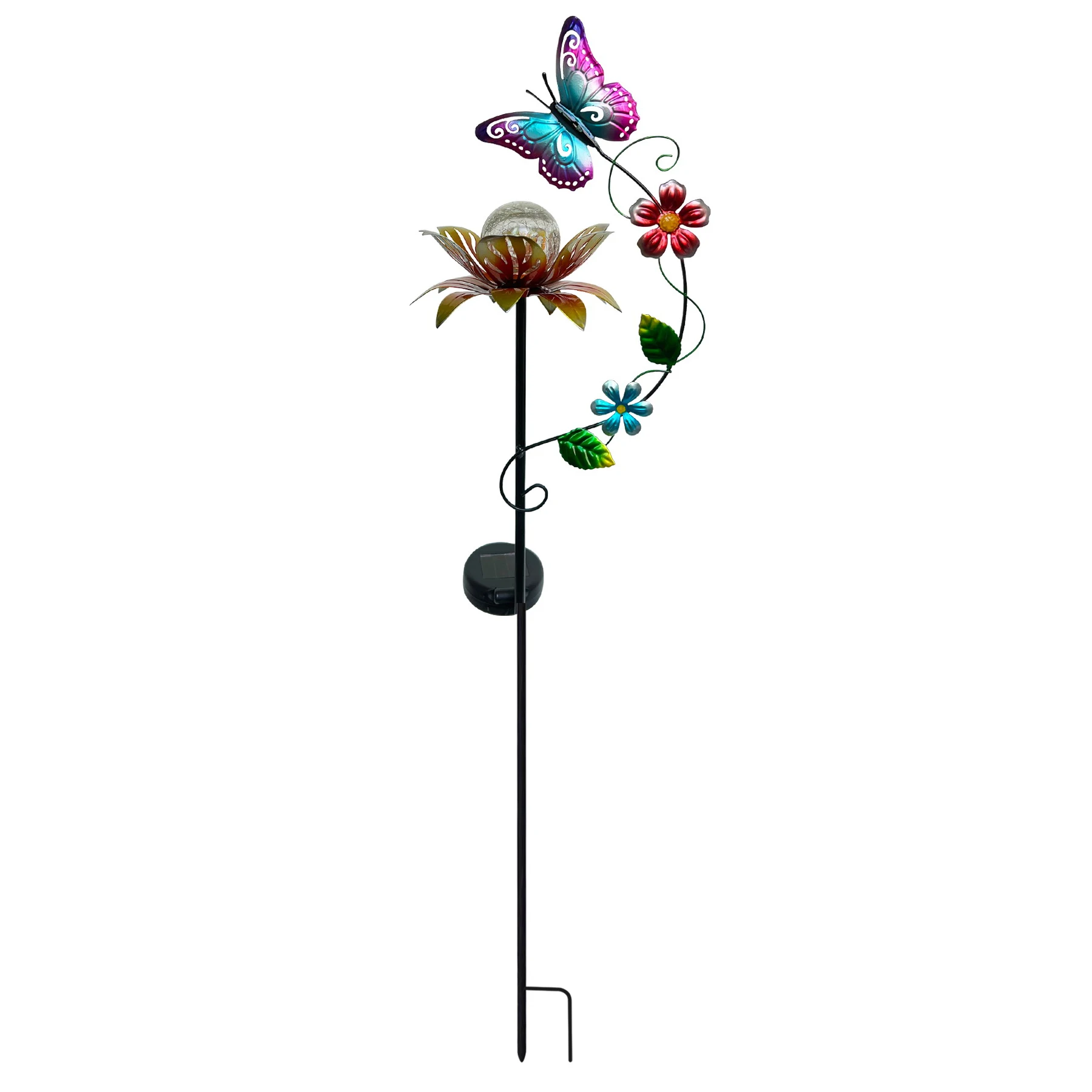 Metal Animals Solar Garden Light Waterproof Outdoor Decorative Solar Light Stake