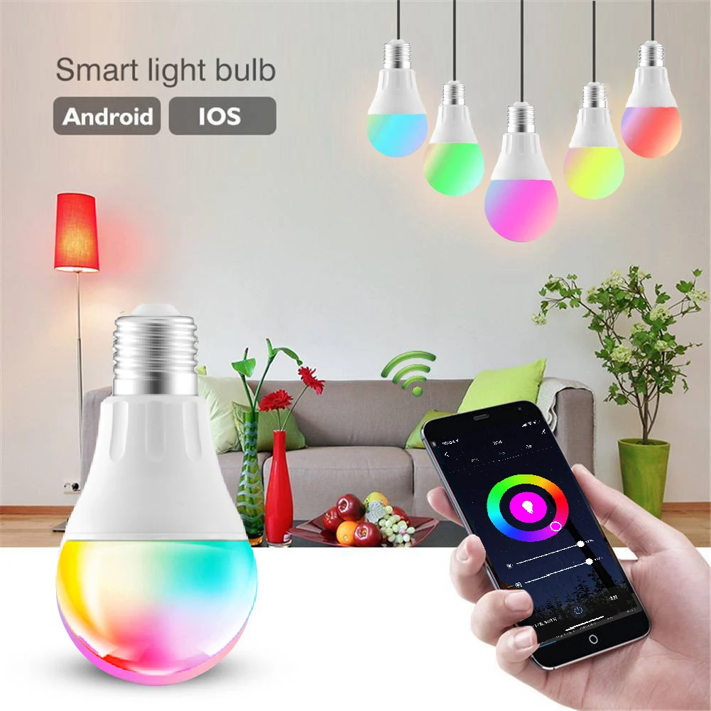 CTORCH New Arrival Alex Google 7W 9W 12W Rgb Smart Wifi Light Bulb