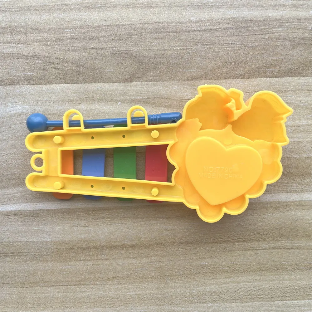 Baby Cultivate Hands On Ability Portable Cartoon Colourful Grape Plastic Keyboard Hand Knock Piano Musical Instruments Toys