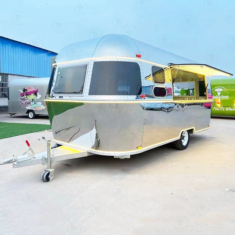 New Outdoor Camper Trailer wild camper road van caravan Caravan Mobile airstream rv trailer