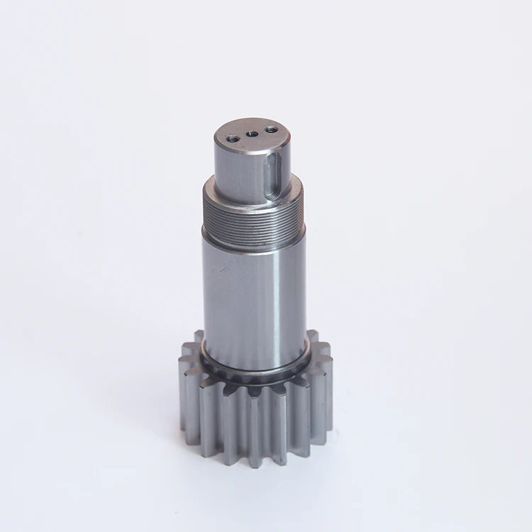 
Wholesale Quality 20CrMnTi Steel Parts Customized Pinion Spur Gear Shaft 
