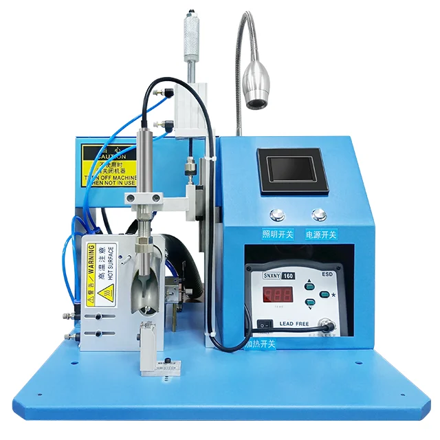 Door to door service ,  Semi automatic soldering machine for USB  cable,semi soldering machine