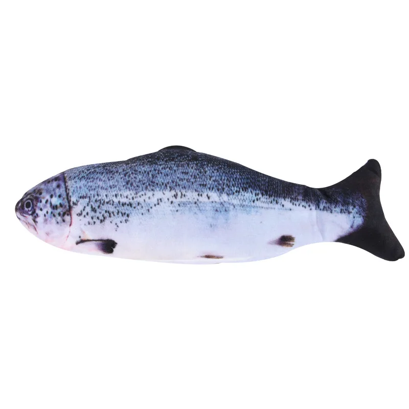 Usb Electric Moving Flippity Catnip Dancing Fish Cat Toy Cat Flapping Kicker Electric Simulation Interactive Fish Toy For Cat