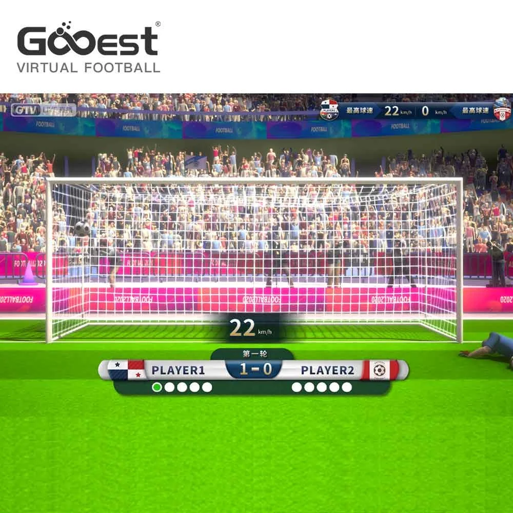 Лучший продавец Gooest AR виртуальный футбольный симулятор интерактивный настенный