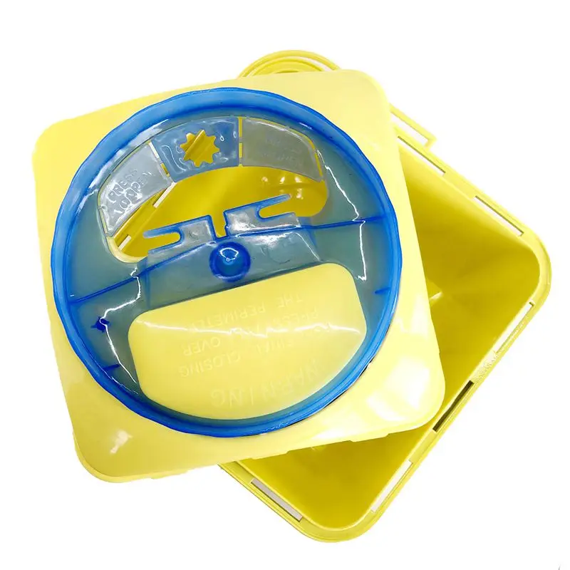 JCMED 1.5L Medical sharp bin box container dispose medical