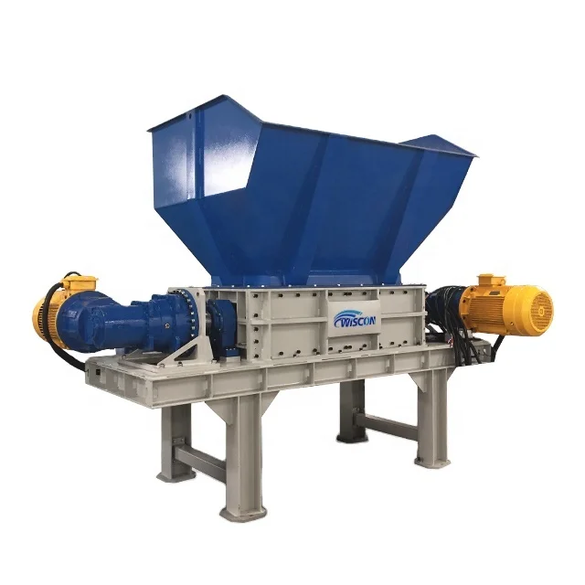 
High Quality Double Shaft Shredder Waste Computer Cell Phone TV Boards Scrap Metal PCB Board E Waste Shredding Recycling Machine 