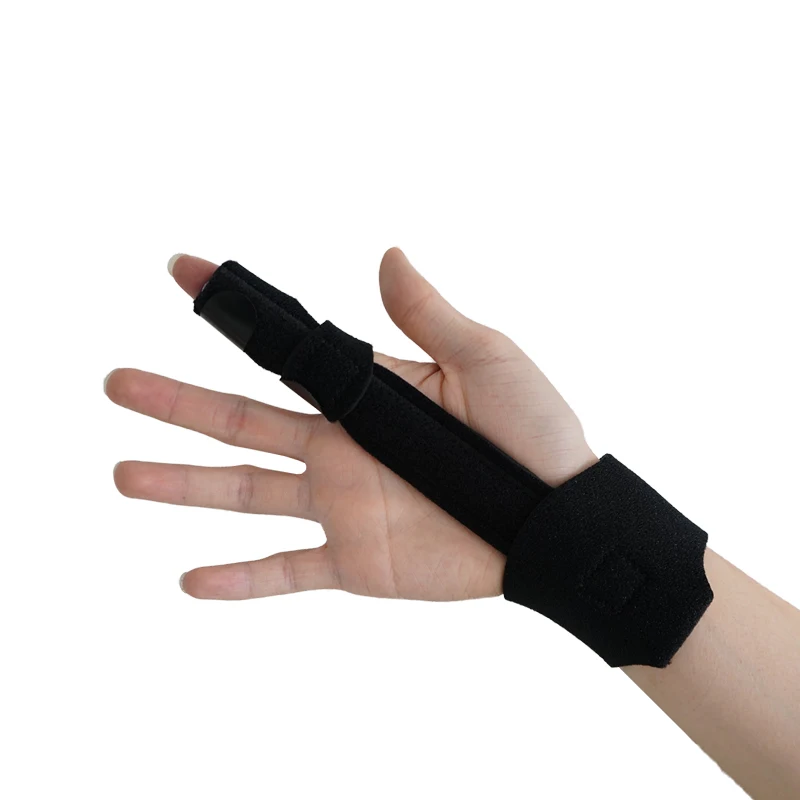 Steel Finger Support Extension Splint for Middle Finger Dislocated Broken Thumb Index Ring Pinky Finger