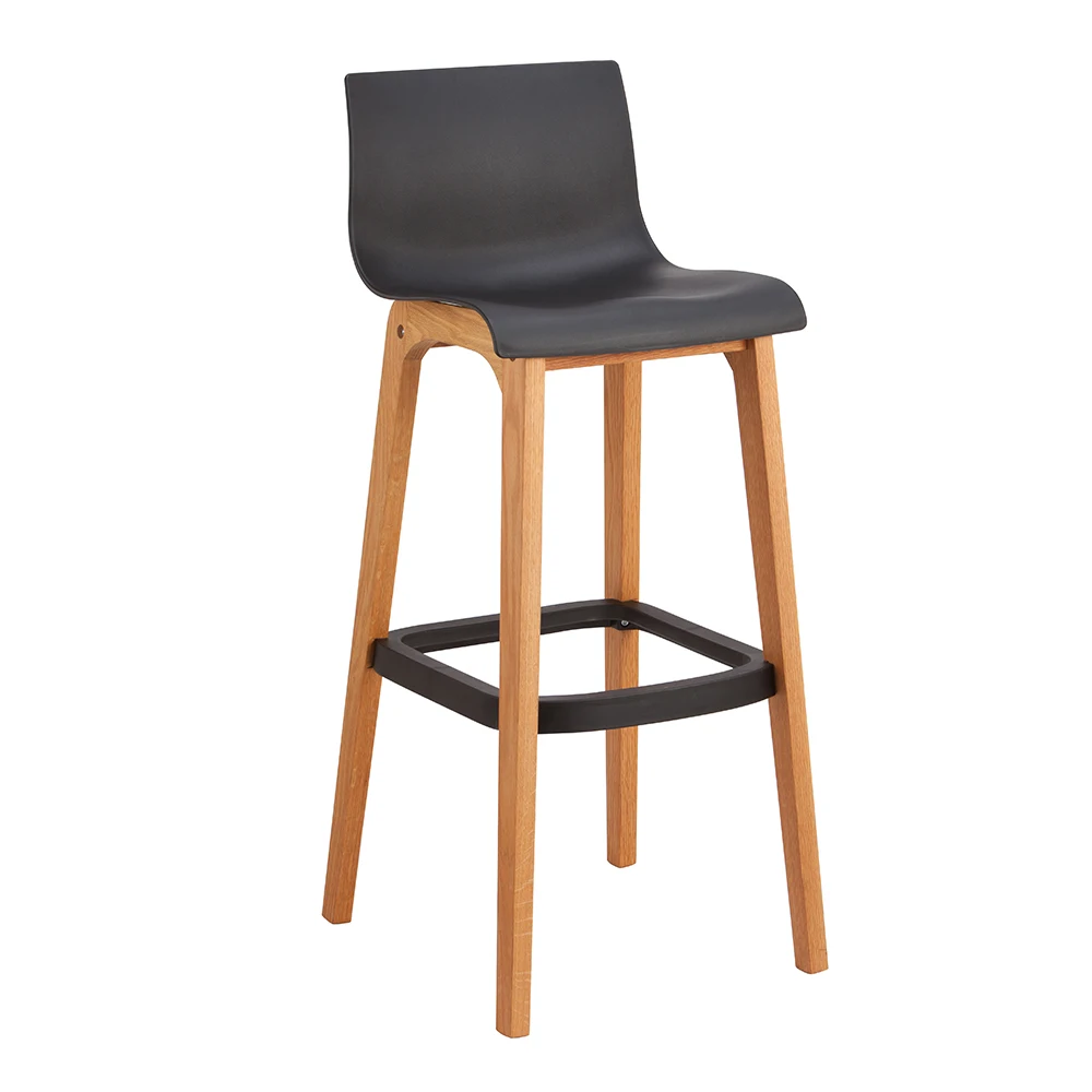 free sample standing stool cafe high bar chair kitchen bar stool wood chair