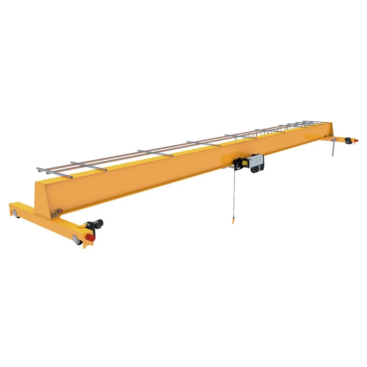 professional european hoist type low headroom eot 16ton single girder bridge crane manufacturer