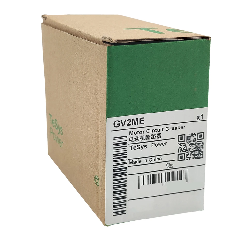 GV2ME02 TeSys Deca 3P Miniature Circuit Breaker 0.16 to 0.25A Thermal Magnetic Screw Clamp Terminals with Button Control