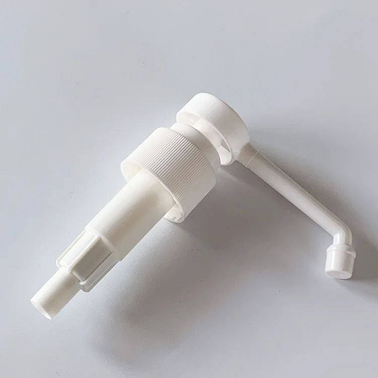 28/410 33/410 white long nozzle fine mist sprayer lotion pump spout spray pump for plastic bottles