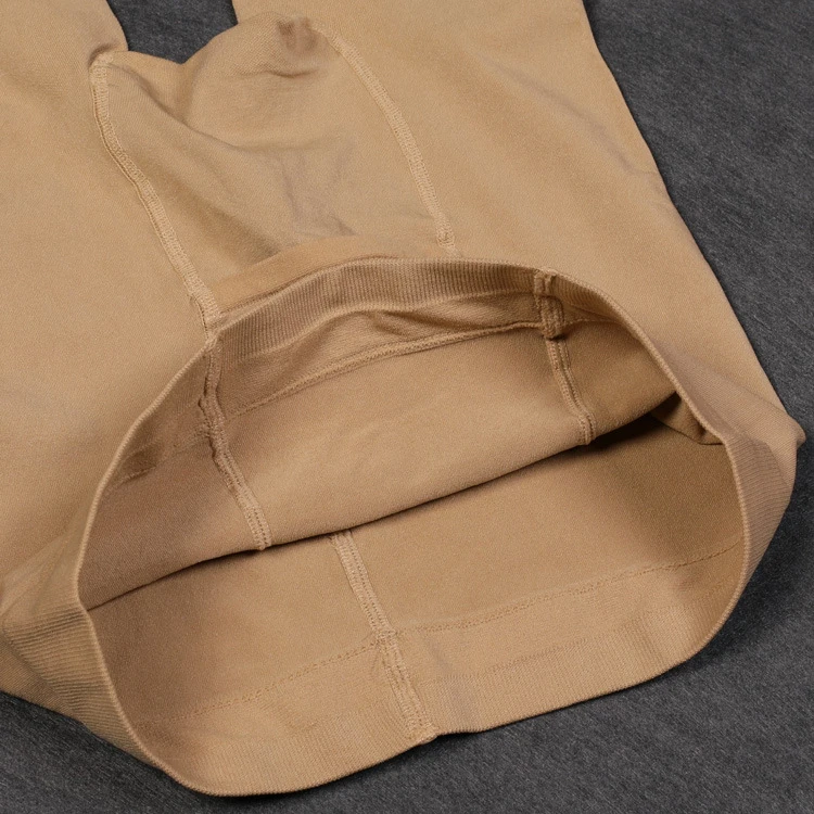 200D Velvet Compression Long Pants Closed Toe Support Opaque Man Body Stocking Tights Autumn Sheer to Waist Pantyhose for Men