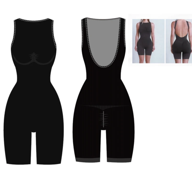 HEXIN Wholesale Custom Logo Street Wear High Quality One Piece Gym Sports Elastic Tight Backless Jumpsuit Women