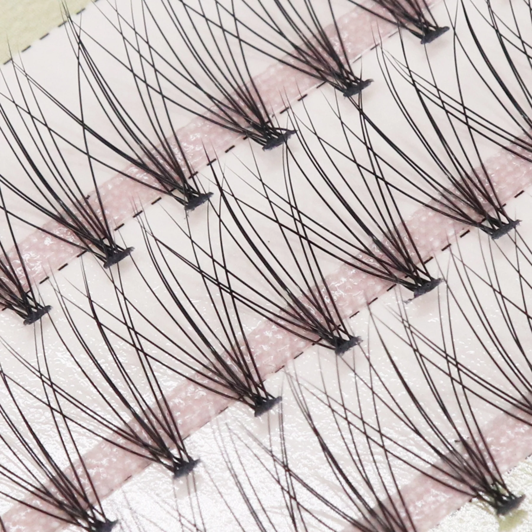 Премиум корейские волокна 10D/20D 0,07 мм Кластерные Индивидуальные ресницы для наращивания готовые ресницы