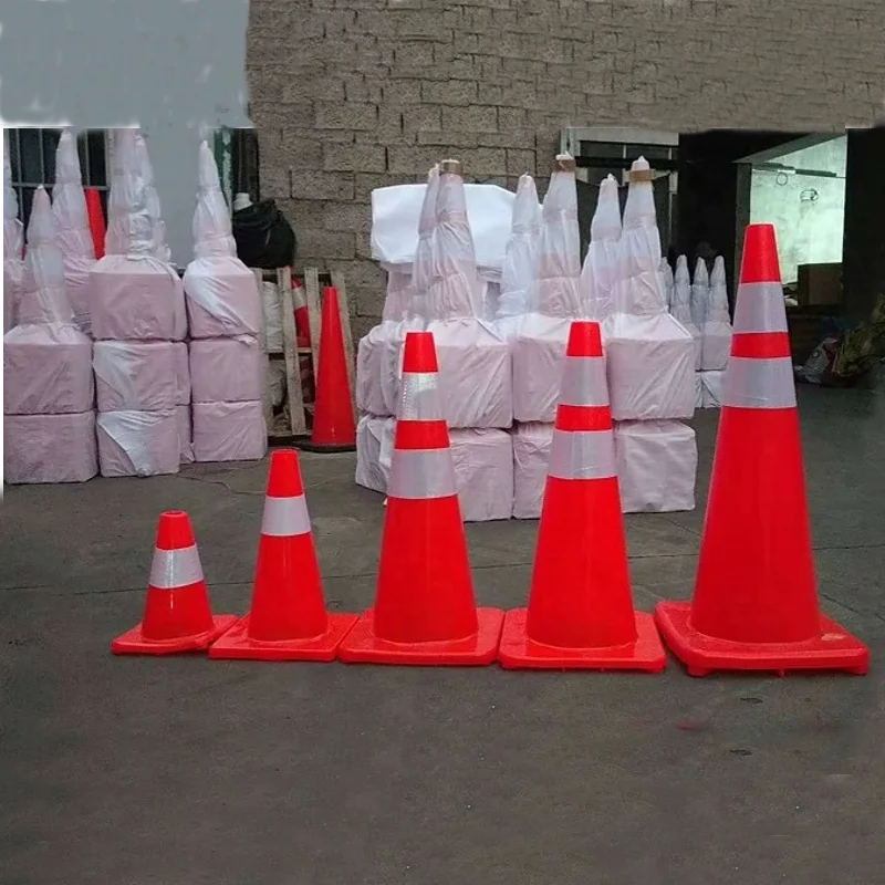 
45cm soft flexible durable safety road PVC traffic cone 18 inch safety cone 