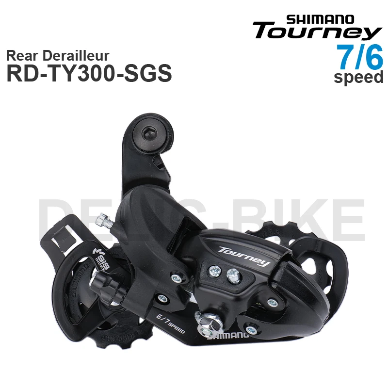SHIMANO TOURNEY RD-TY300 Rear Derailleur 6S 7S Speed  Rear Derailleur MTB Mountain Bicycle Parts Bike Rear Derailleur