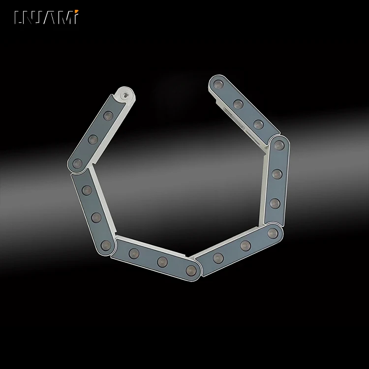 LNJAMI 24V DMX DALI Linkable RGB Linear Flexible LED Wall Washer Lights For Outdoor Architectural Hotel Exterior Lighting