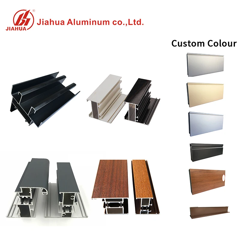 European Africa Structure Buildings Material Aluminum Profiles for Door and Window
