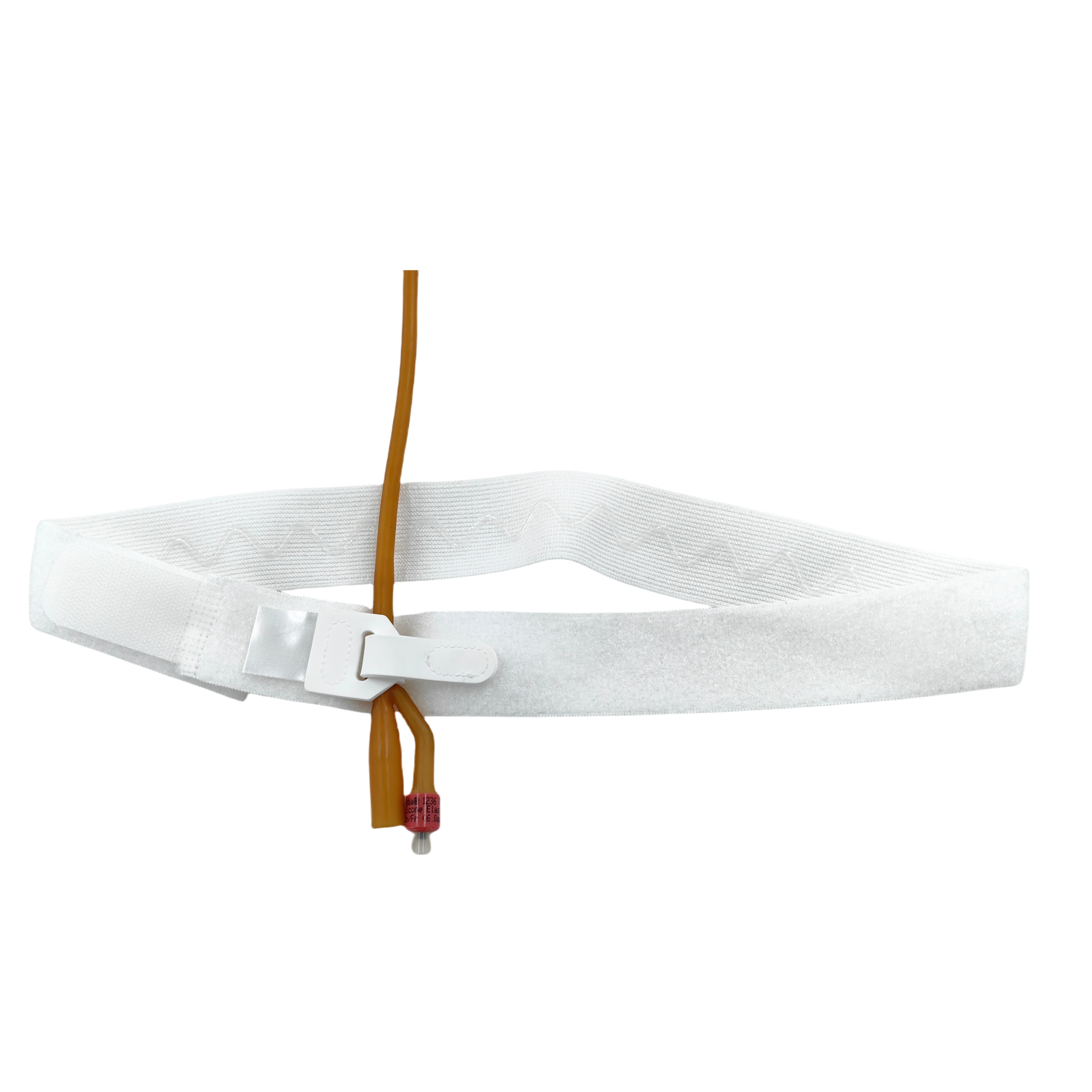 Adjustable elastic drainage leg strap with anti slip strip