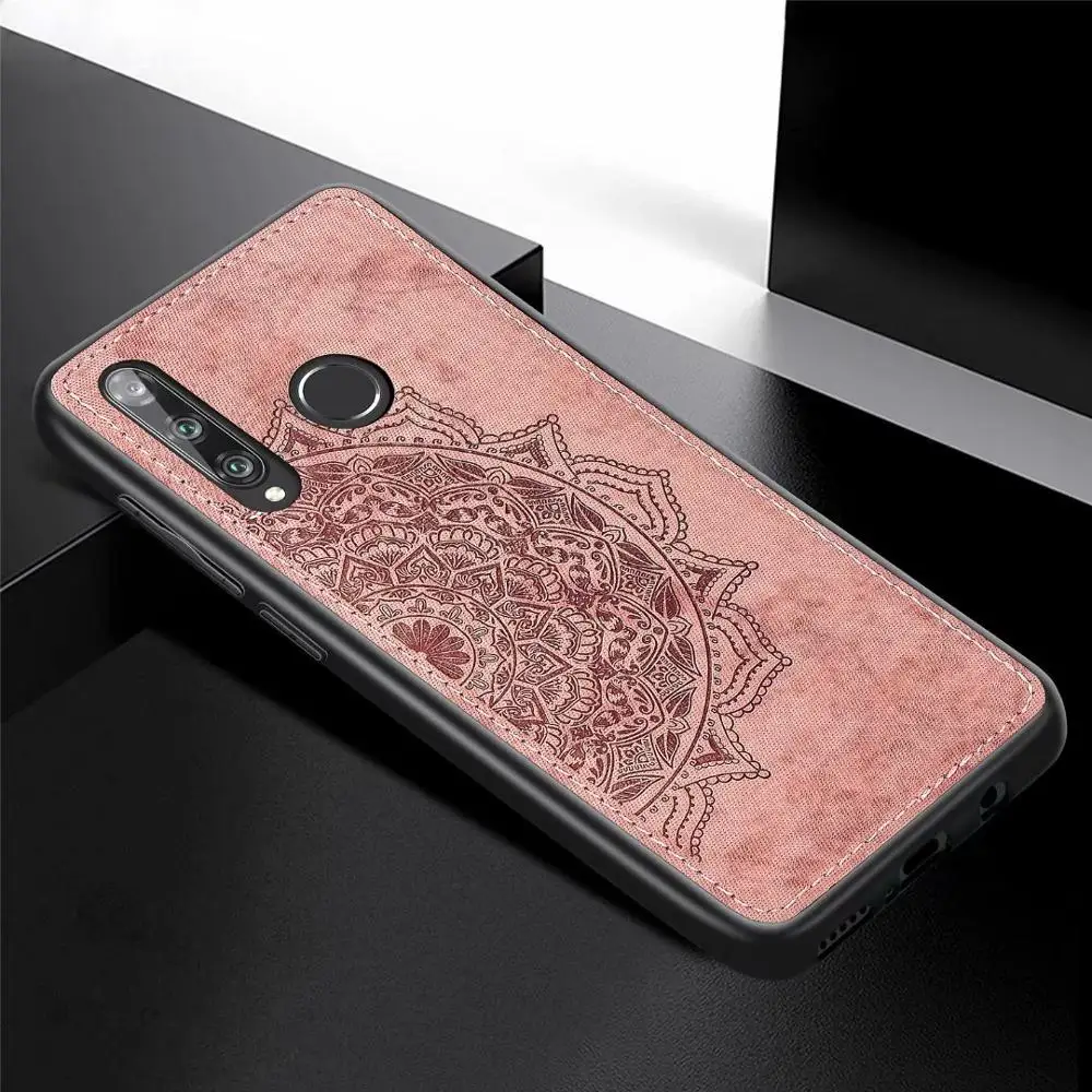 For Huawei Honor 10i 10 20 20i 8A 8S 7S 7A Pro Nova Lite 3 4E Case Mandala Pattern back cover Holder Car Magnet Case
