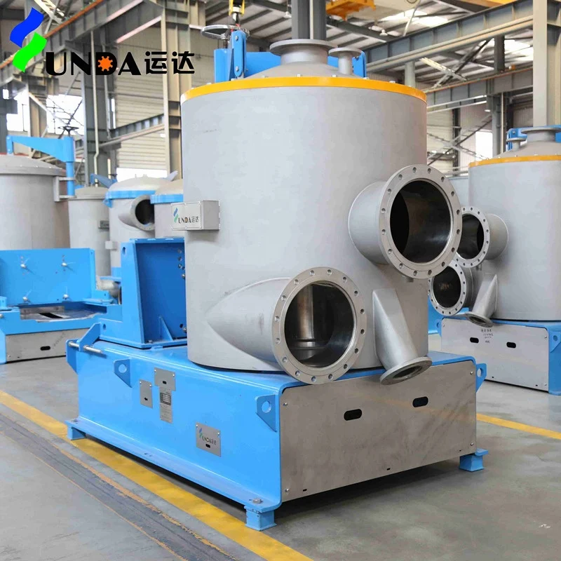 Yunda Super Pressure Screen Waste Paper Wood Virgin Pulp  Paper Mill  Tissue Kraft Fluting Up flow Screen Paper Making Machine