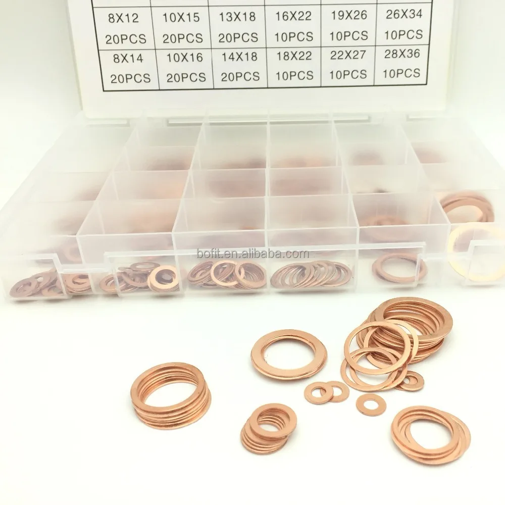 Zhejiang facgtory nut bolt copper washer assortment