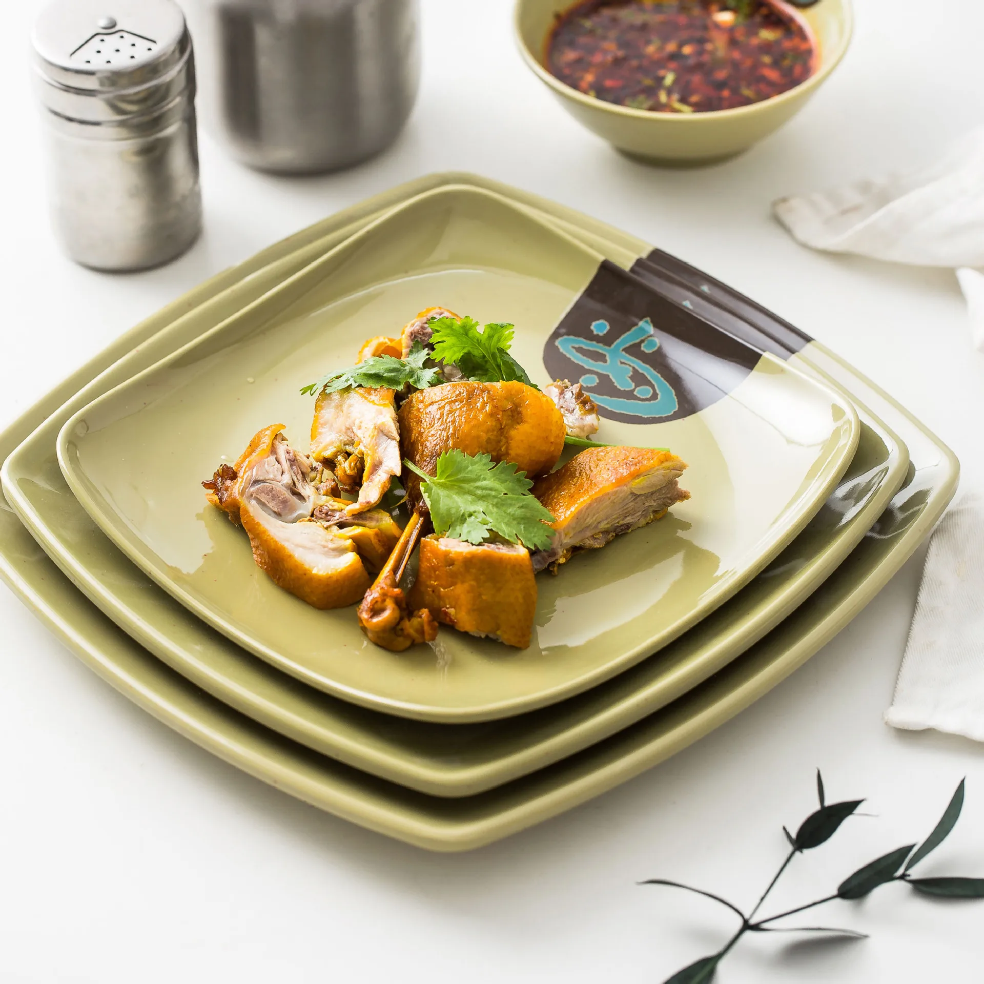 Wholesale Custom Own Design Vintage Melamine Plate For Sublimation