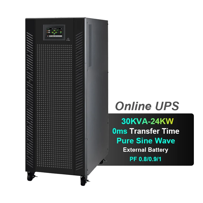 Завод cwups 30 кВА 40 60 80 кква инверторный аккумулятор 3 фазы онлайн ИБП для сервера 6000 ВА
