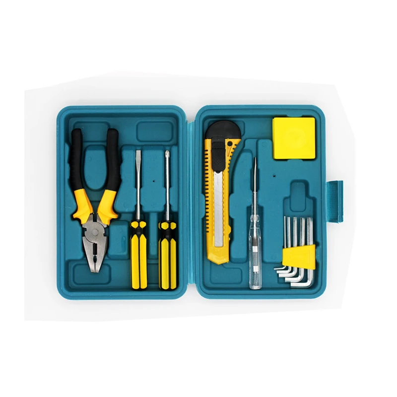 Portable Household Repair Hand Tool Set Mini Car Basic General Repair Screwdriver Hex Key Wrench Home Hand Tool Box Set