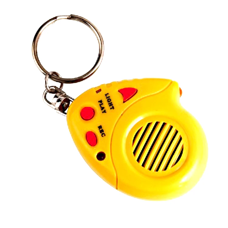 Other Consumer Electronics custom voice talking keychain for promotion gift custom printed sound recorder intelligent keychain