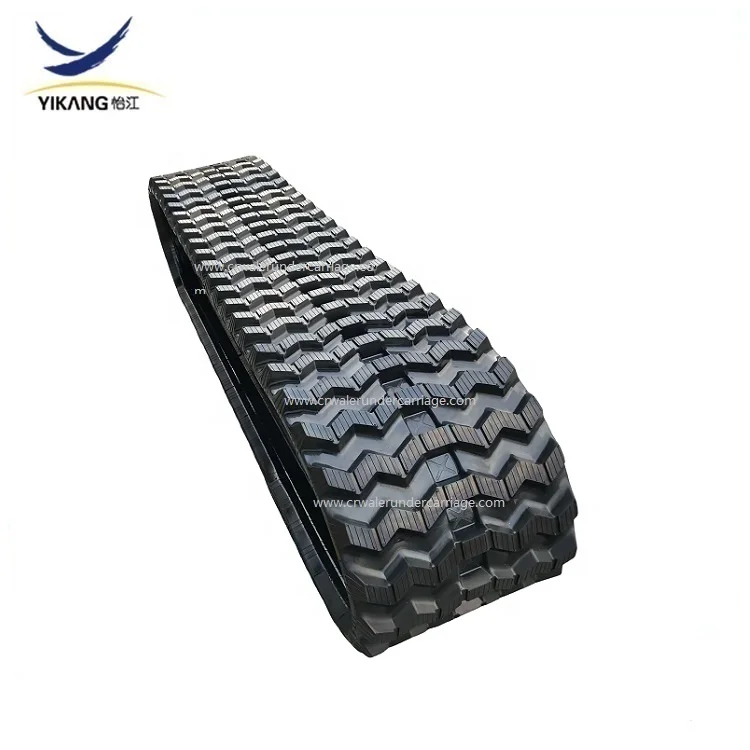 Rubber track for multifunctional Morooka dump truck crawler undercarriage chassis parts  900x150x80 RT15 MST2500