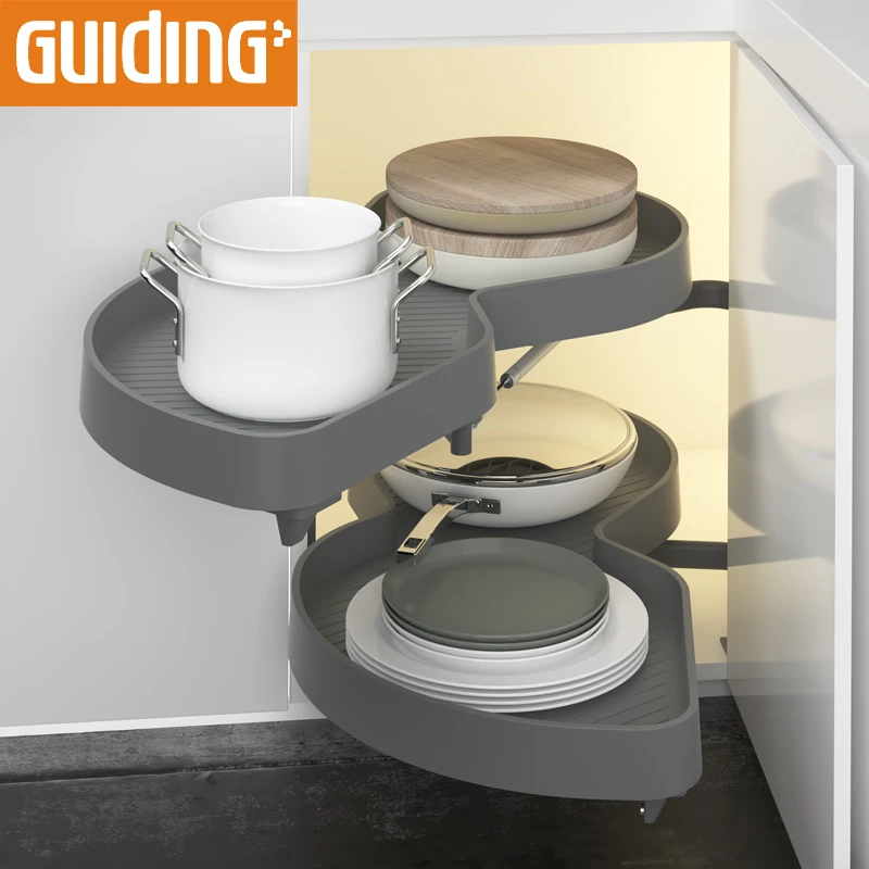 Кухня слепой угол горка и качели из шкаф со стеклянными дверями на нескользящей подошве слепой угловой шкаф вытащить корзины с выдвижными ящиками Организатор