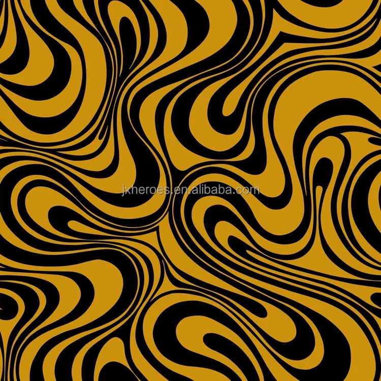 Beautiful Contrasting Zebra Pattern Luxury PVC Wallpaper Home Decoration